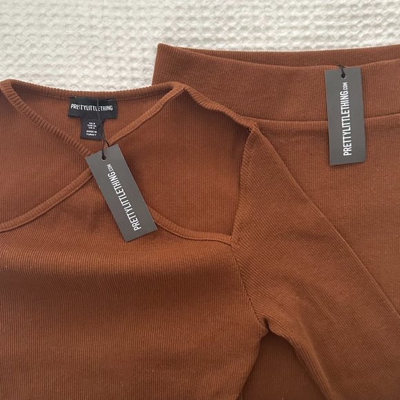 NWT Chocolate Rib Top and Skirt Set - Size 4 - Picture 12 of 12